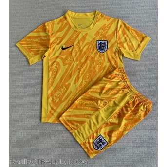 Anglia Portarii Echipament de Fotbal Replică European 2024 Copii Deplasare (+ Șorturi)